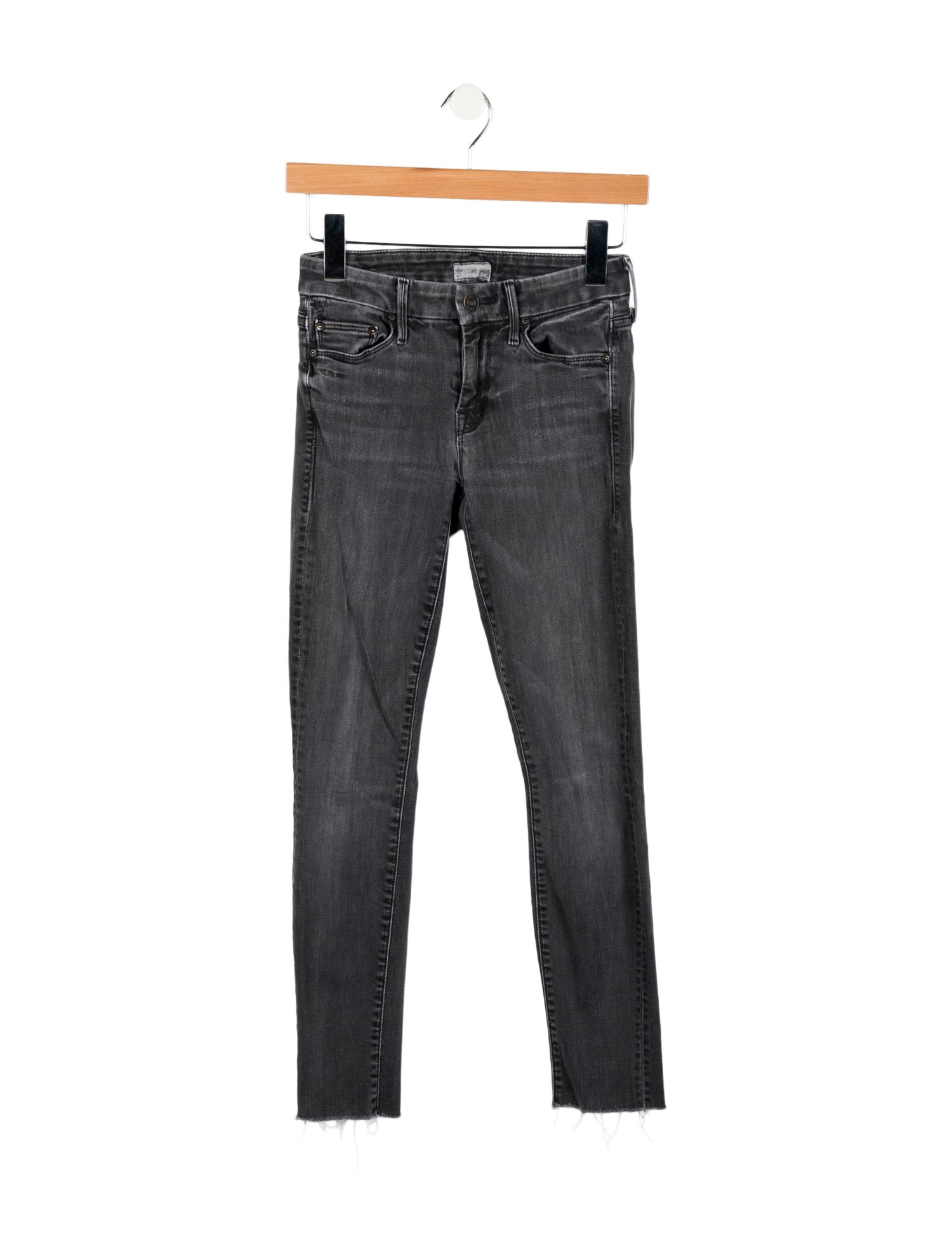 Mother Low-Rise Skinny Leg Jeans