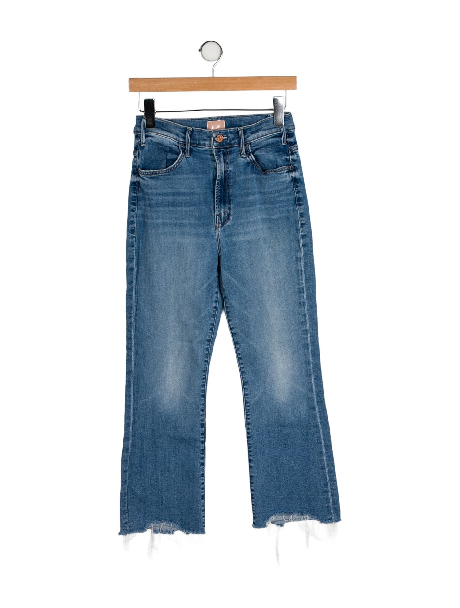 Mother High-Rise Straight Leg Jeans