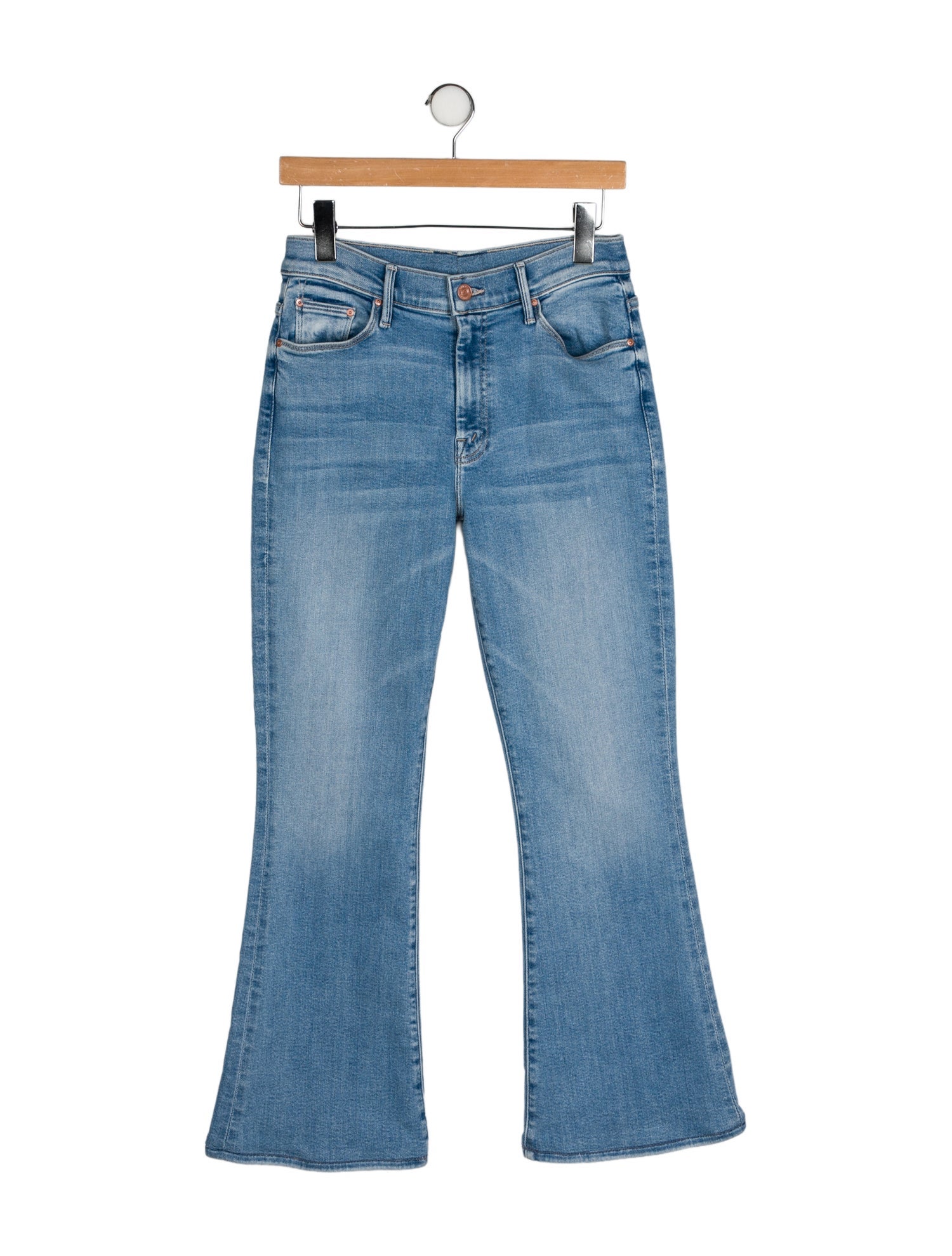 Mother Mid-Rise Flared Jeans