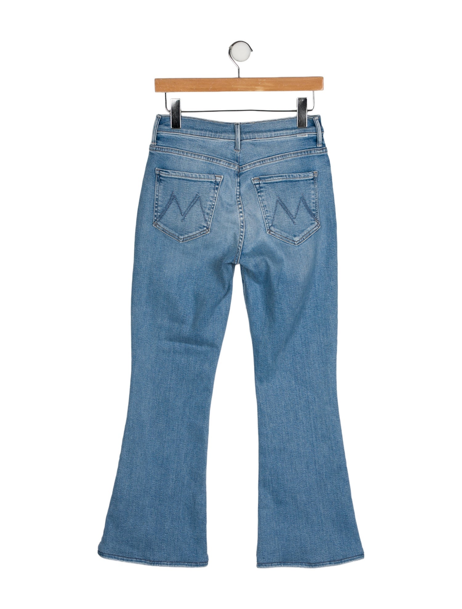 Mother Mid-Rise Flared Jeans