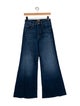 Mother Mid-Rise Wide Leg Jeans