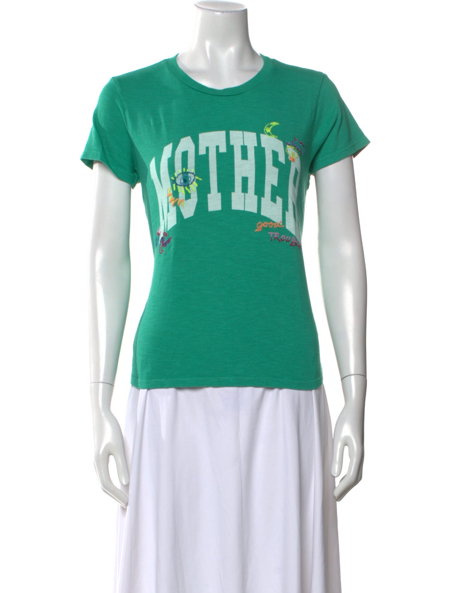 Mother Graphic Print Crew Neck T-Shirt