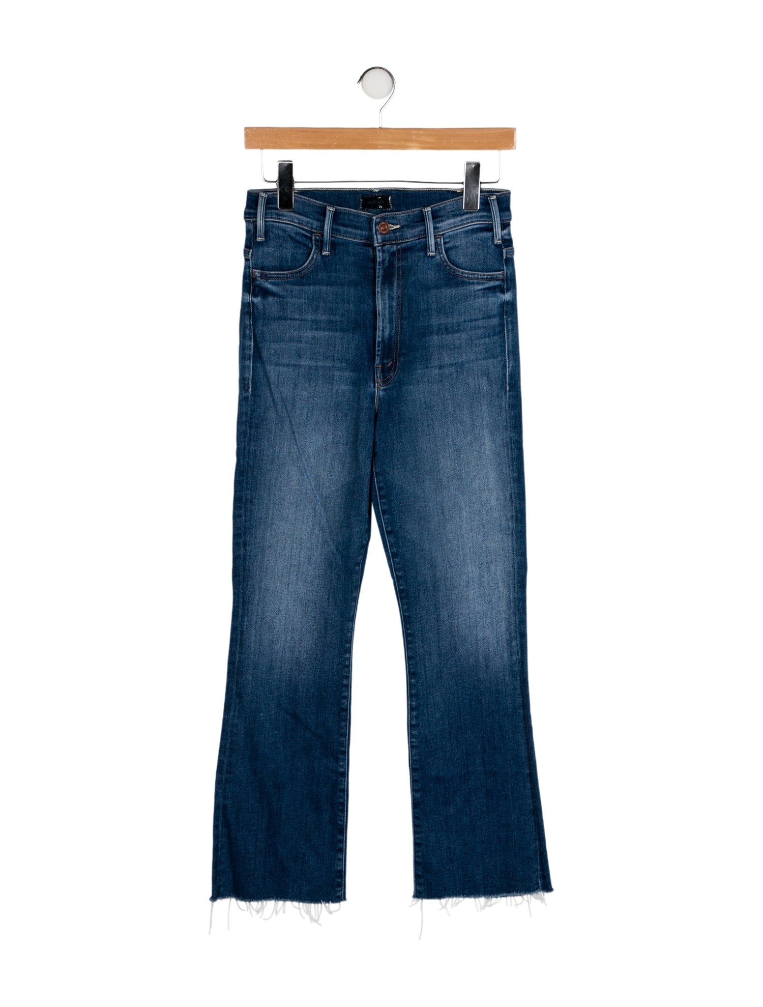 Mother High-Rise Straight Leg Jeans