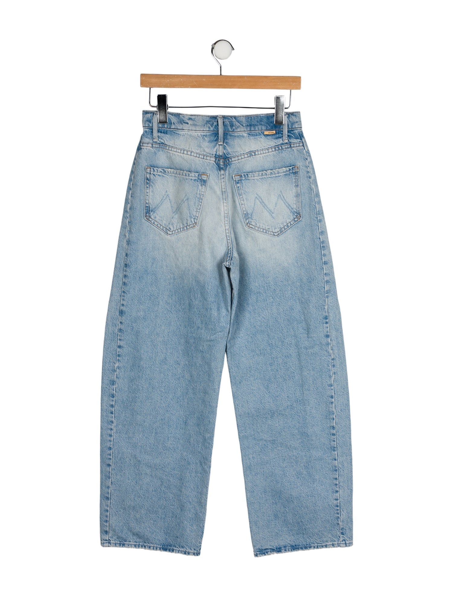Mother High-Rise Wide Leg Jeans