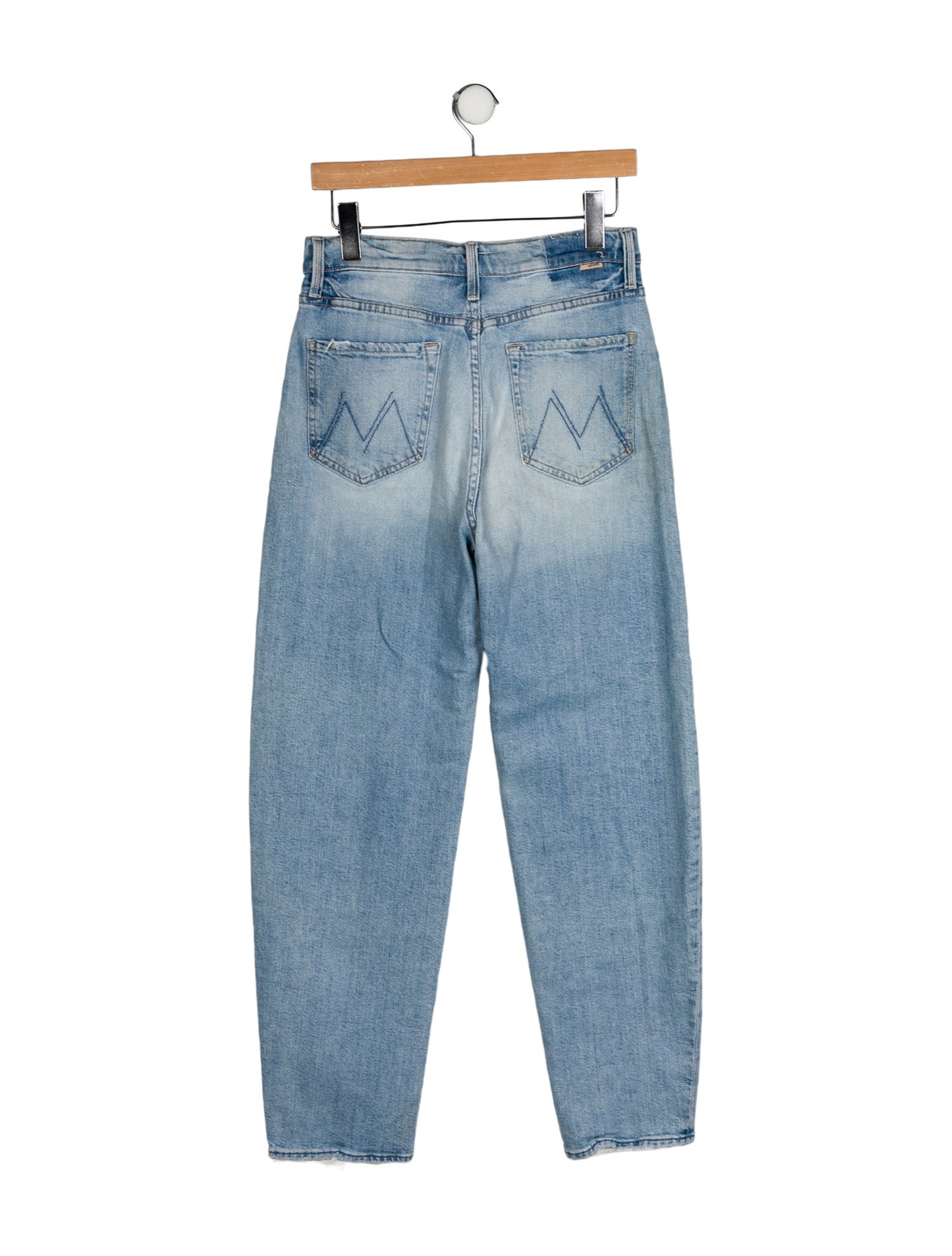 Mother High-Rise Straight Leg Jeans