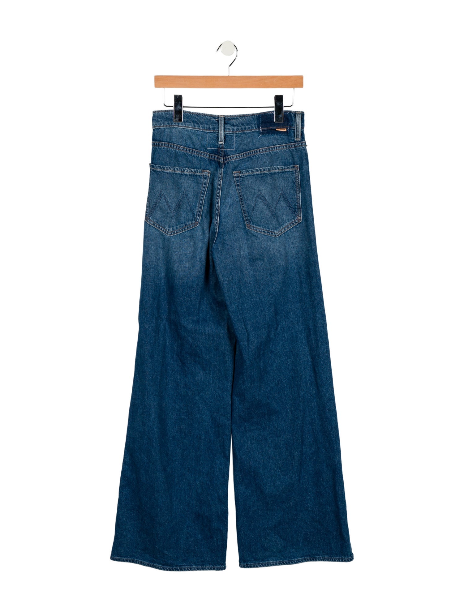 Mother High-Rise Wide Leg Jeans