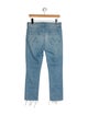 Mother Mid-Rise Straight Leg Jeans