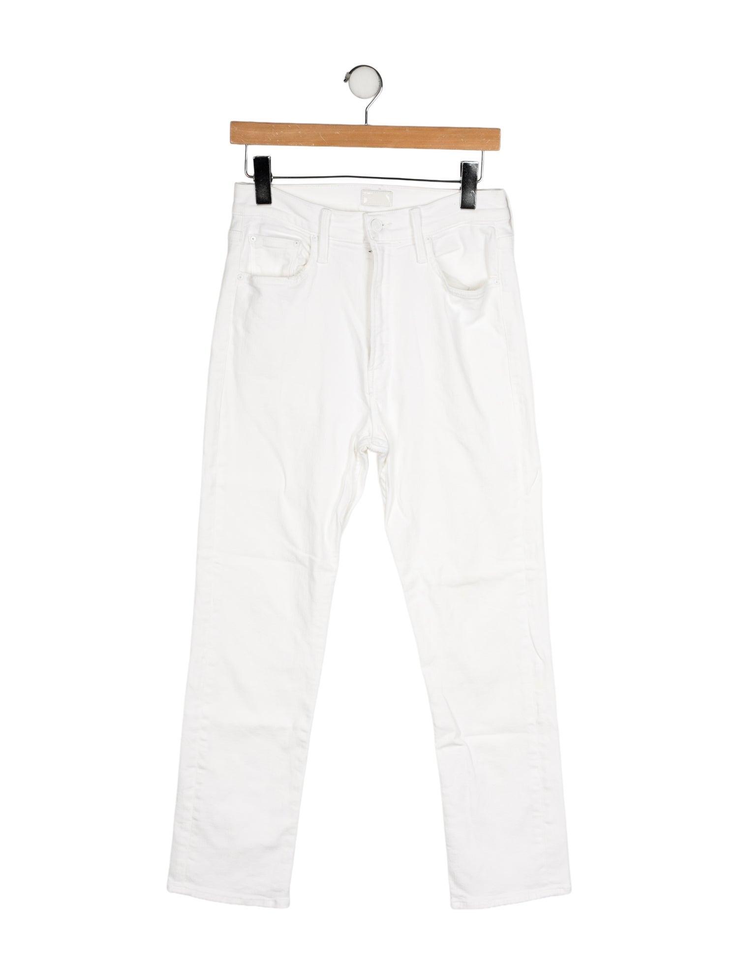 Mother High-Rise Straight Leg Jeans