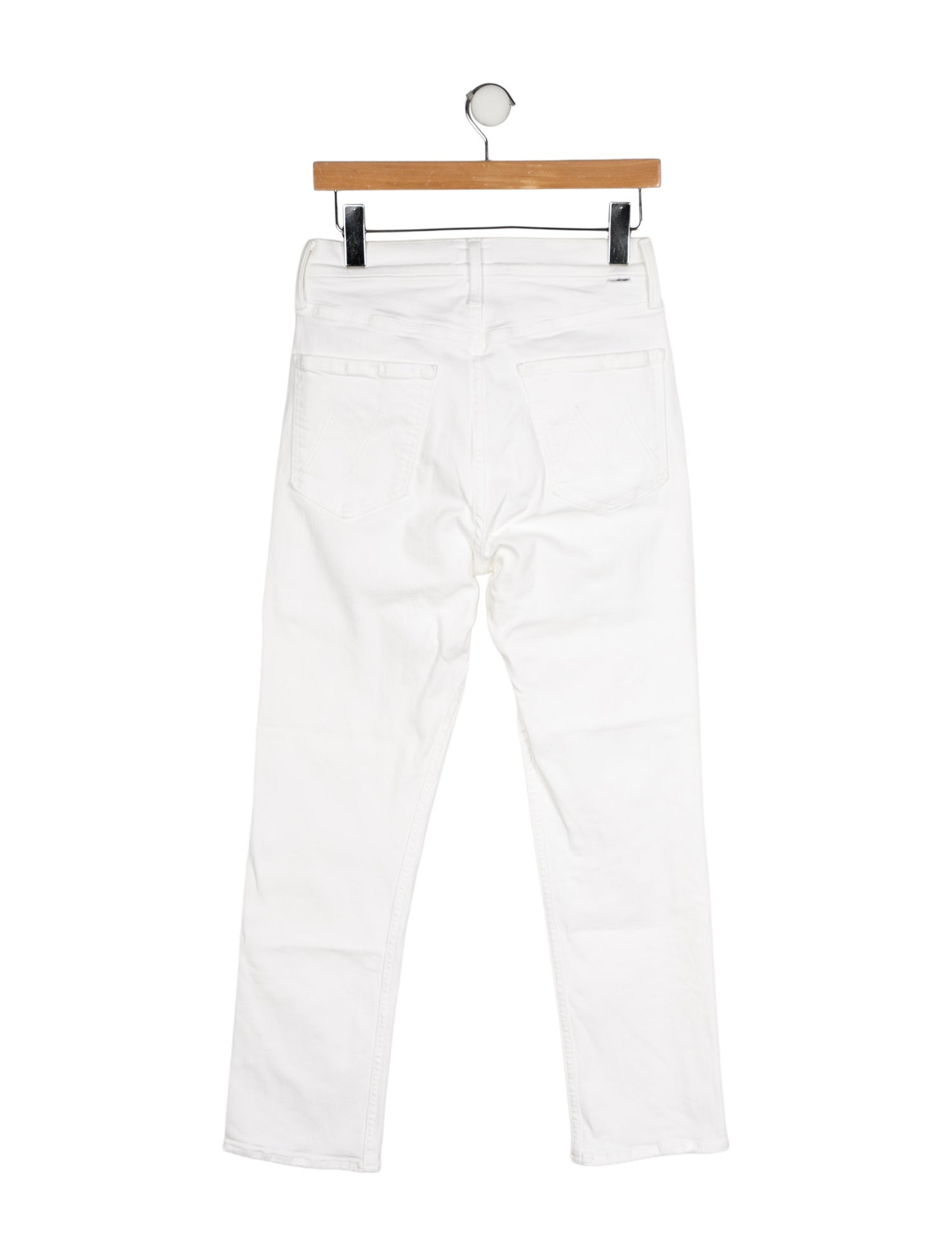 Mother High-Rise Straight Leg Jeans