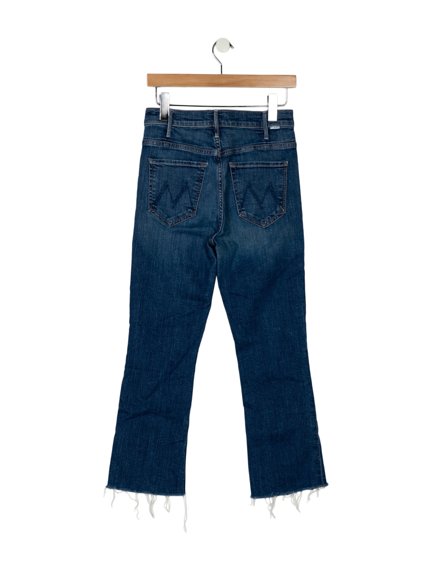 Mother Mid-Rise Straight Leg Jeans