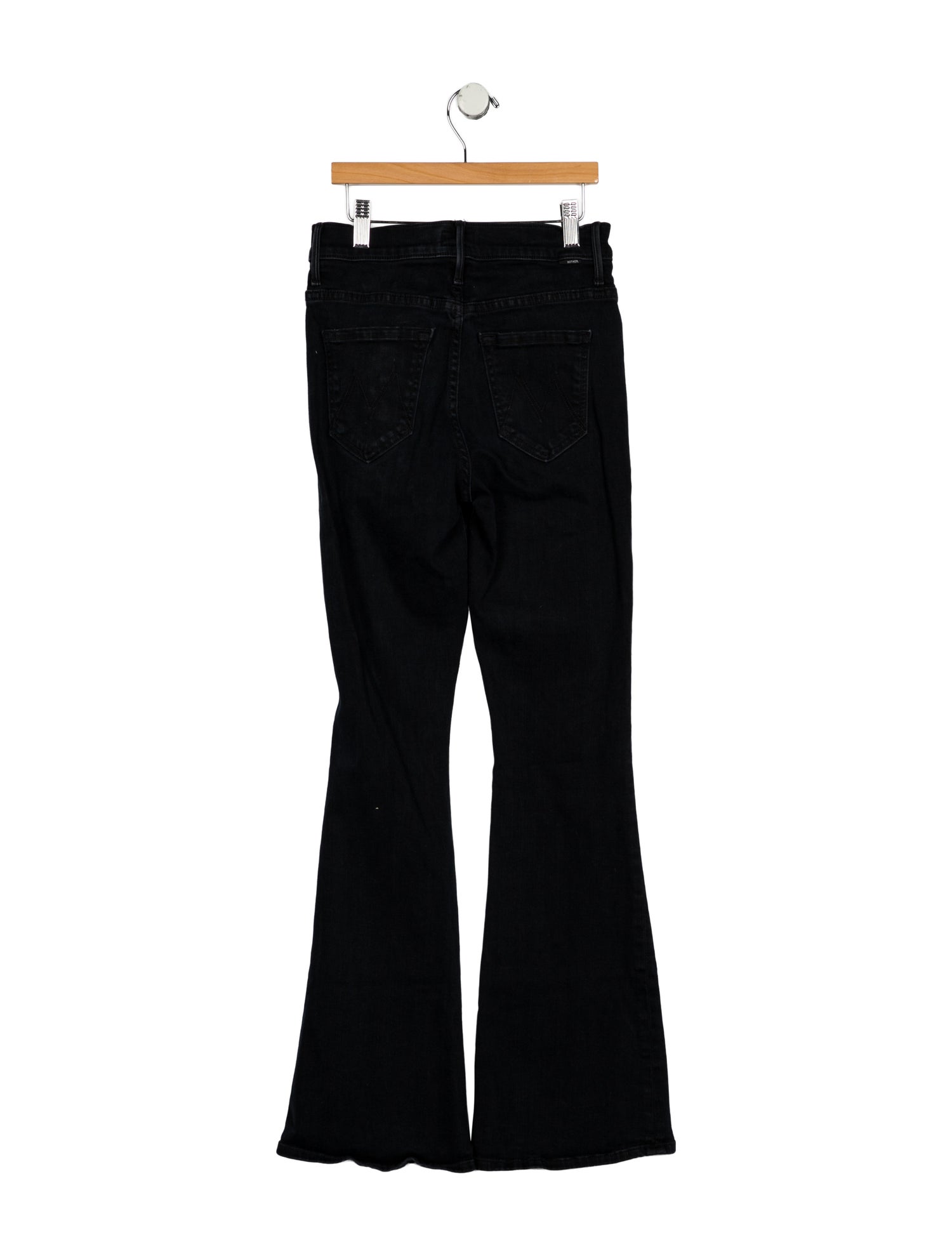 Mother Mid-Rise Wide Leg Jeans