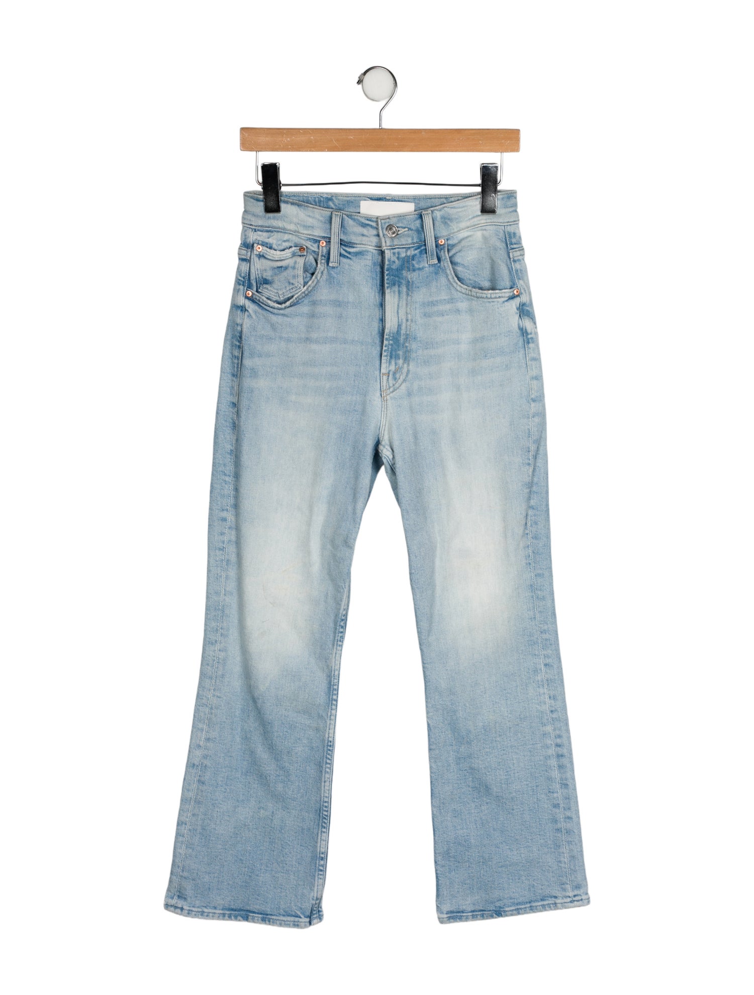 Mother High-Rise Wide Leg Jeans