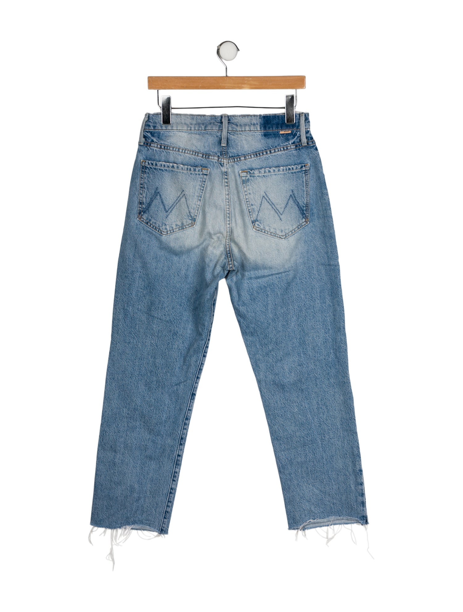 Mother High-Rise Straight Leg Jeans