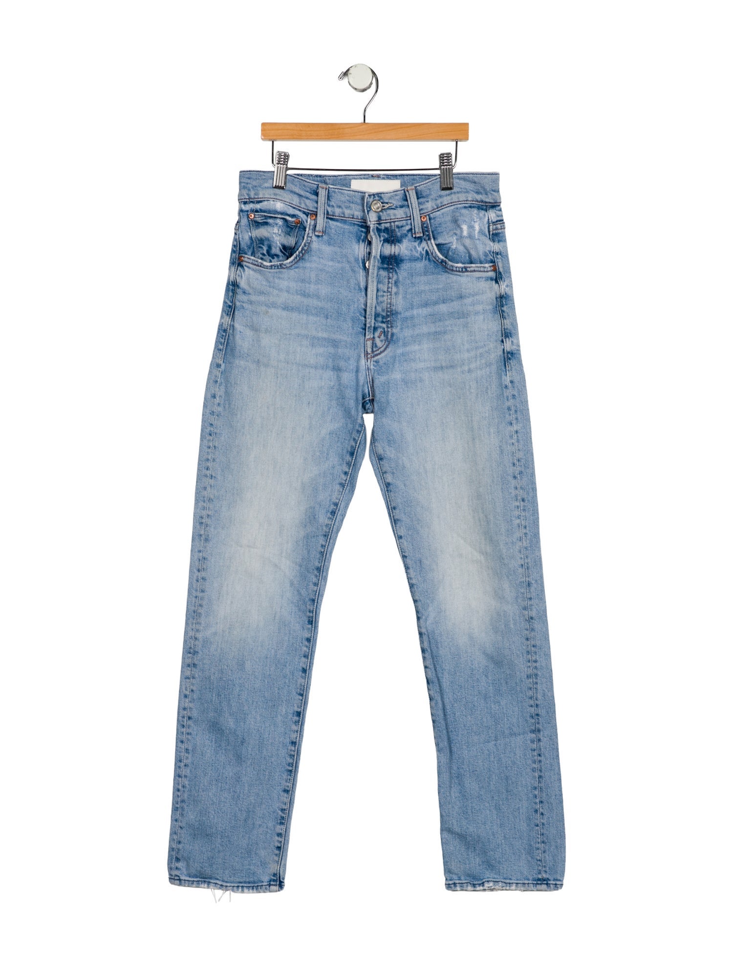 Mother Mid-Rise Skinny Leg Jeans