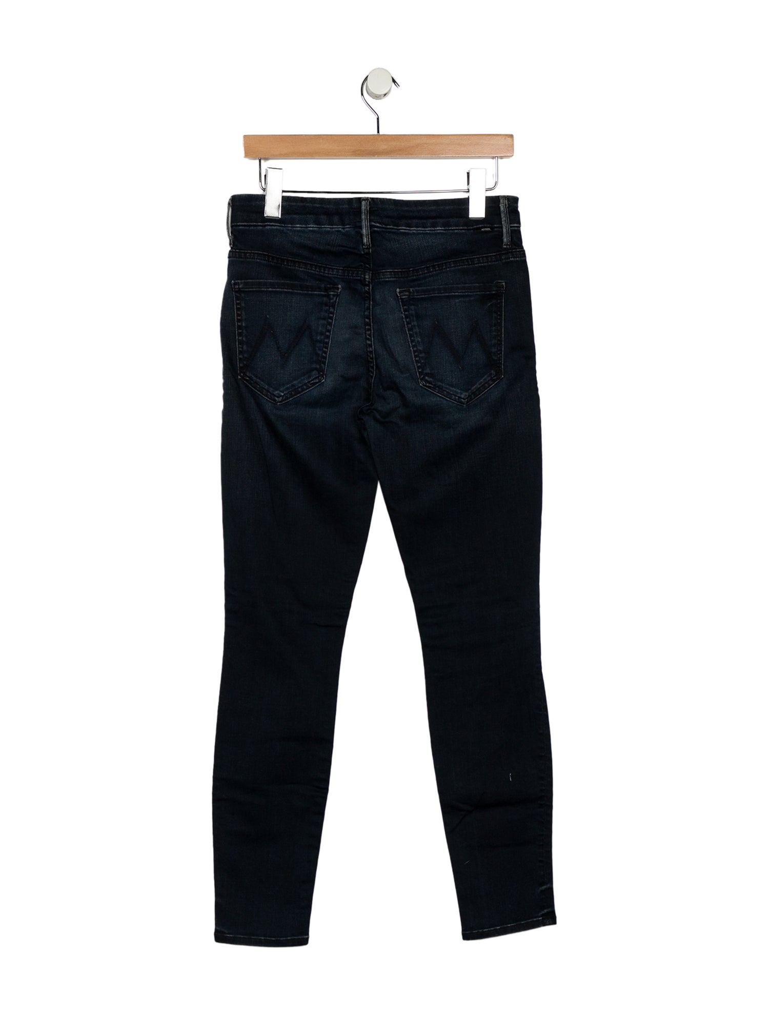 Mother Mid-Rise Skinny Leg Jeans