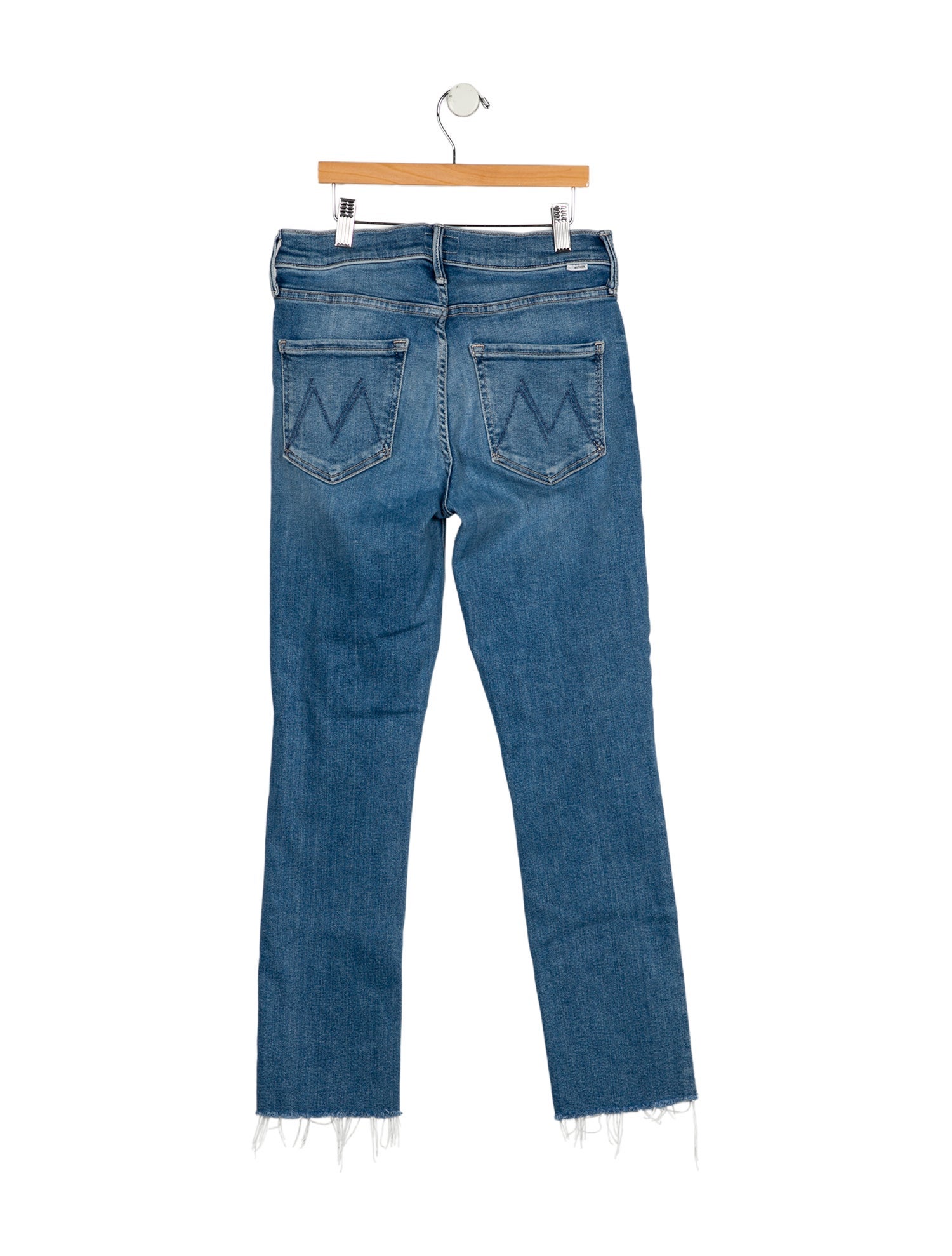 Mother Mid-Rise Skinny Leg Jeans