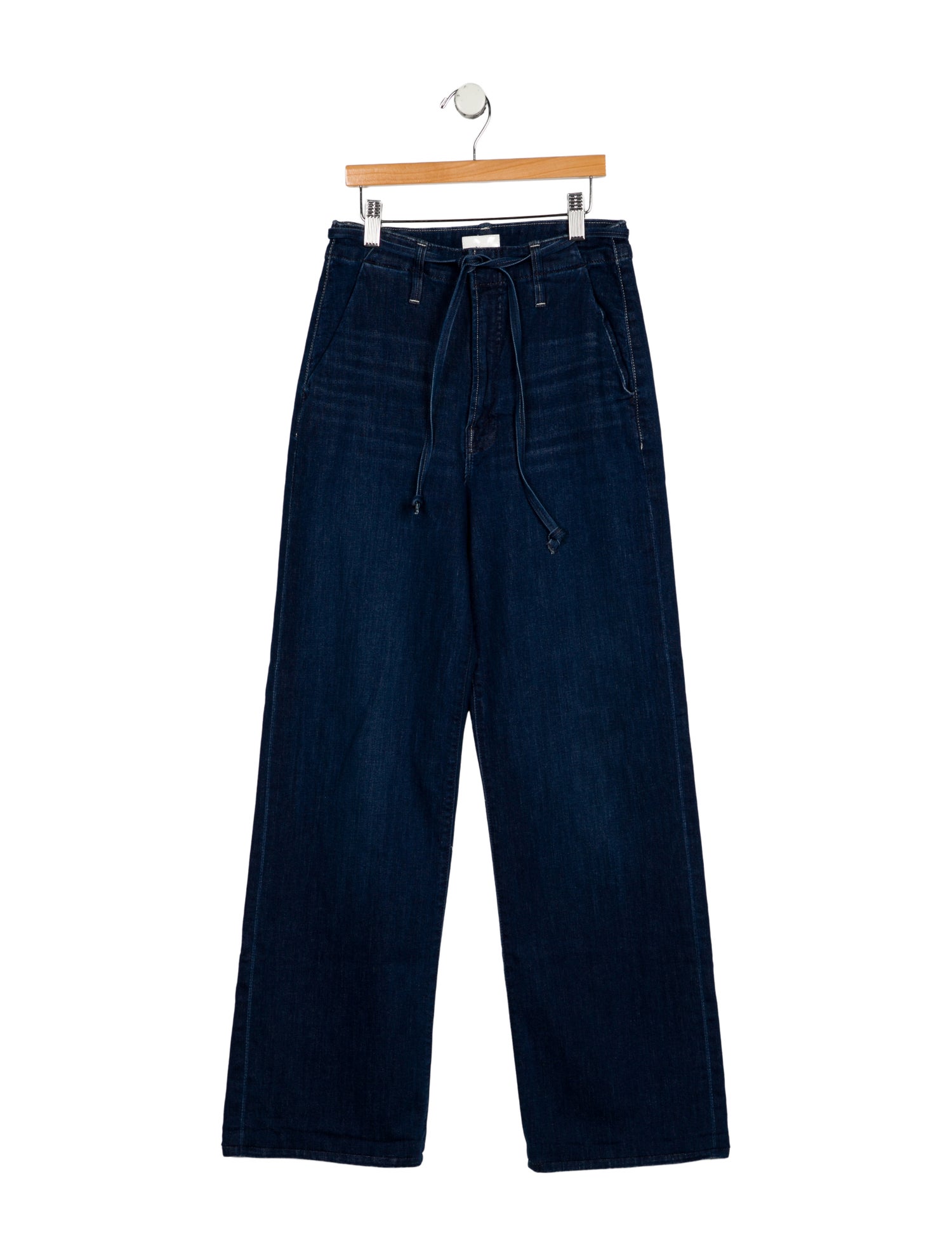 Mother High-Rise Wide Leg Jeans