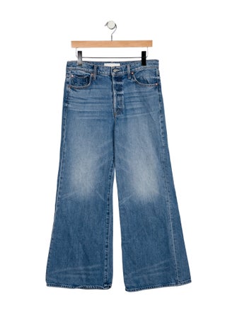 Mother High-Rise Wide Leg Jeans