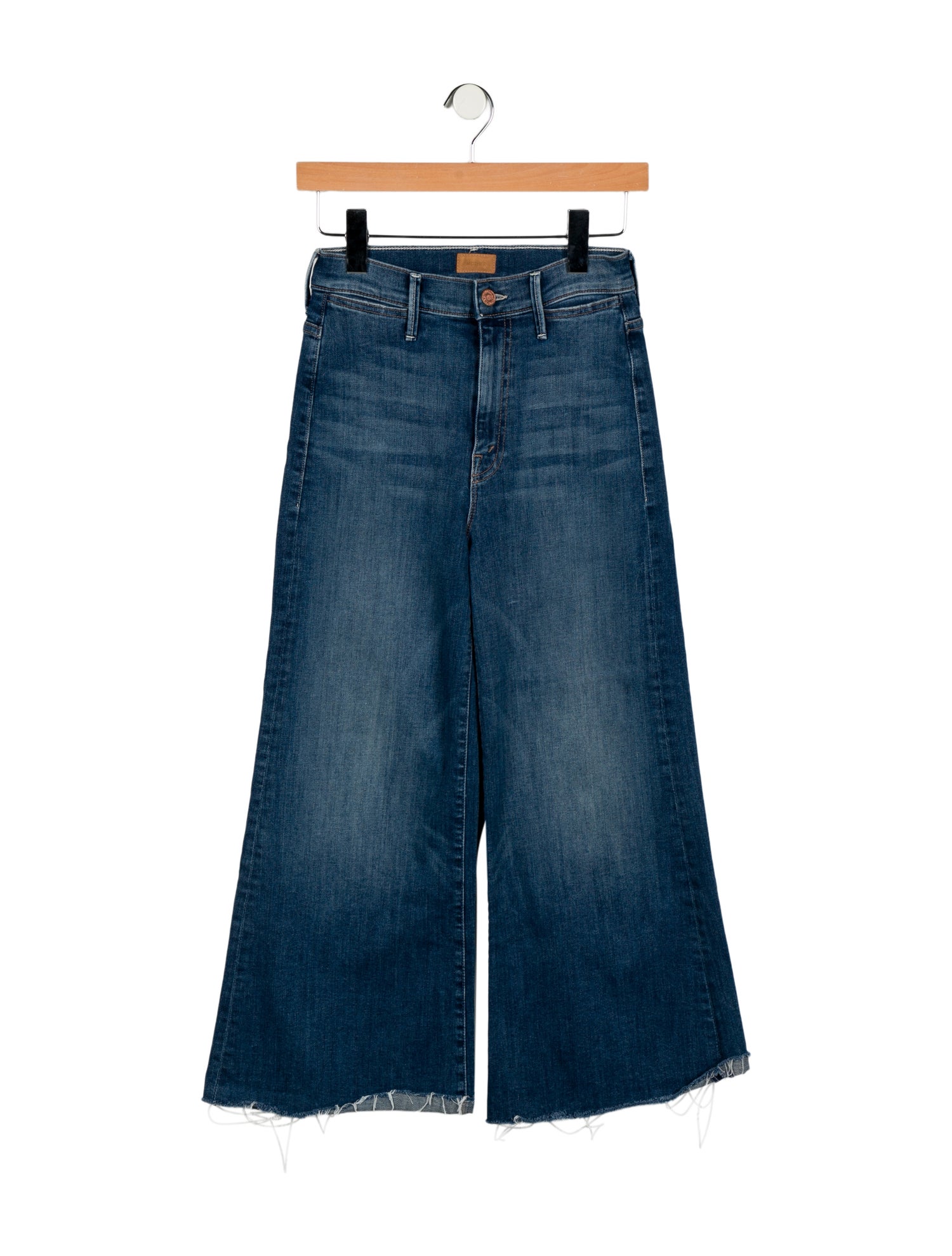 Mother High-Rise Wide Leg Jeans