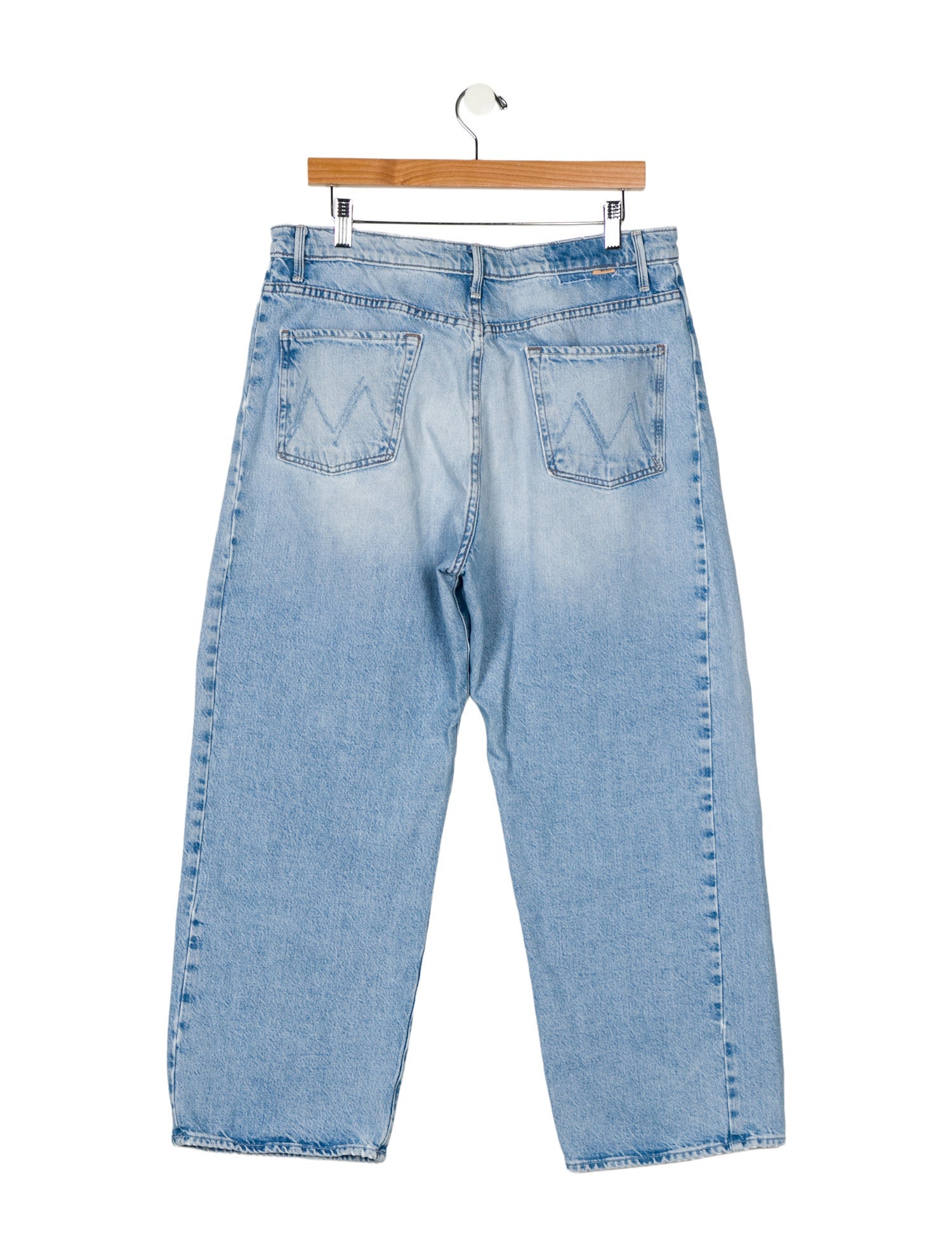 Mother High-Rise Wide Leg Jeans