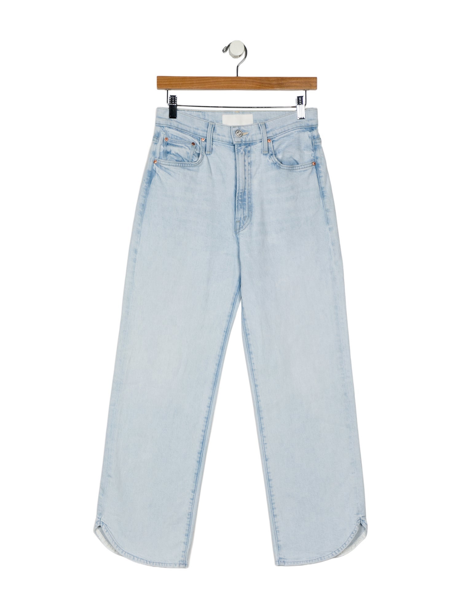 Mother High-Rise Wide Leg Jeans
