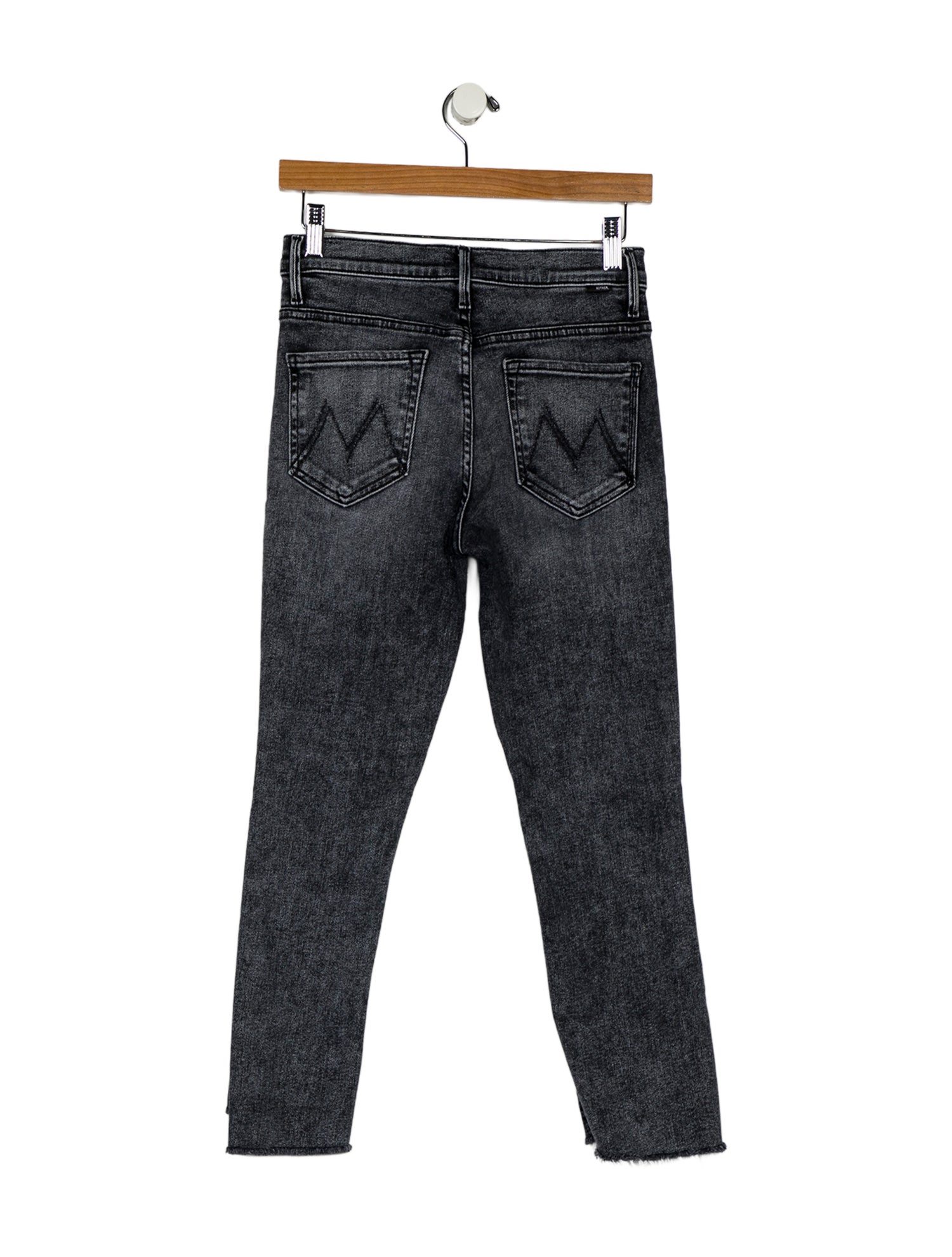 Mother Mid-Rise Straight Leg Jeans