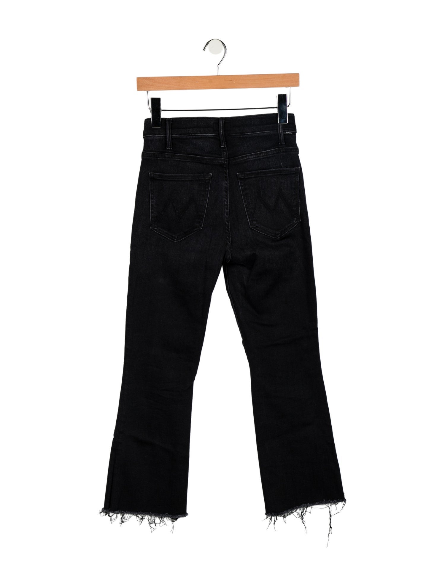 Mother Mid-Rise Straight Leg Jeans