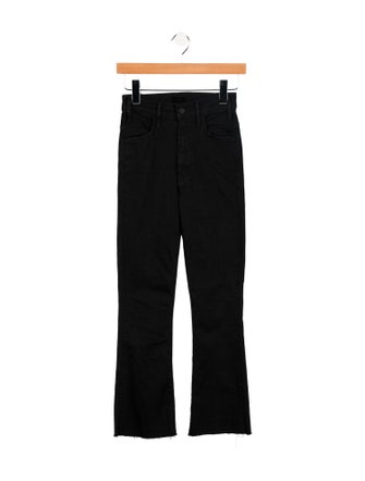 Mother Mid-Rise Straight Leg Jeans