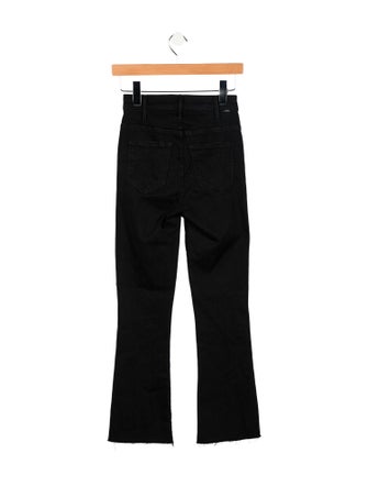 Mother Mid-Rise Straight Leg Jeans