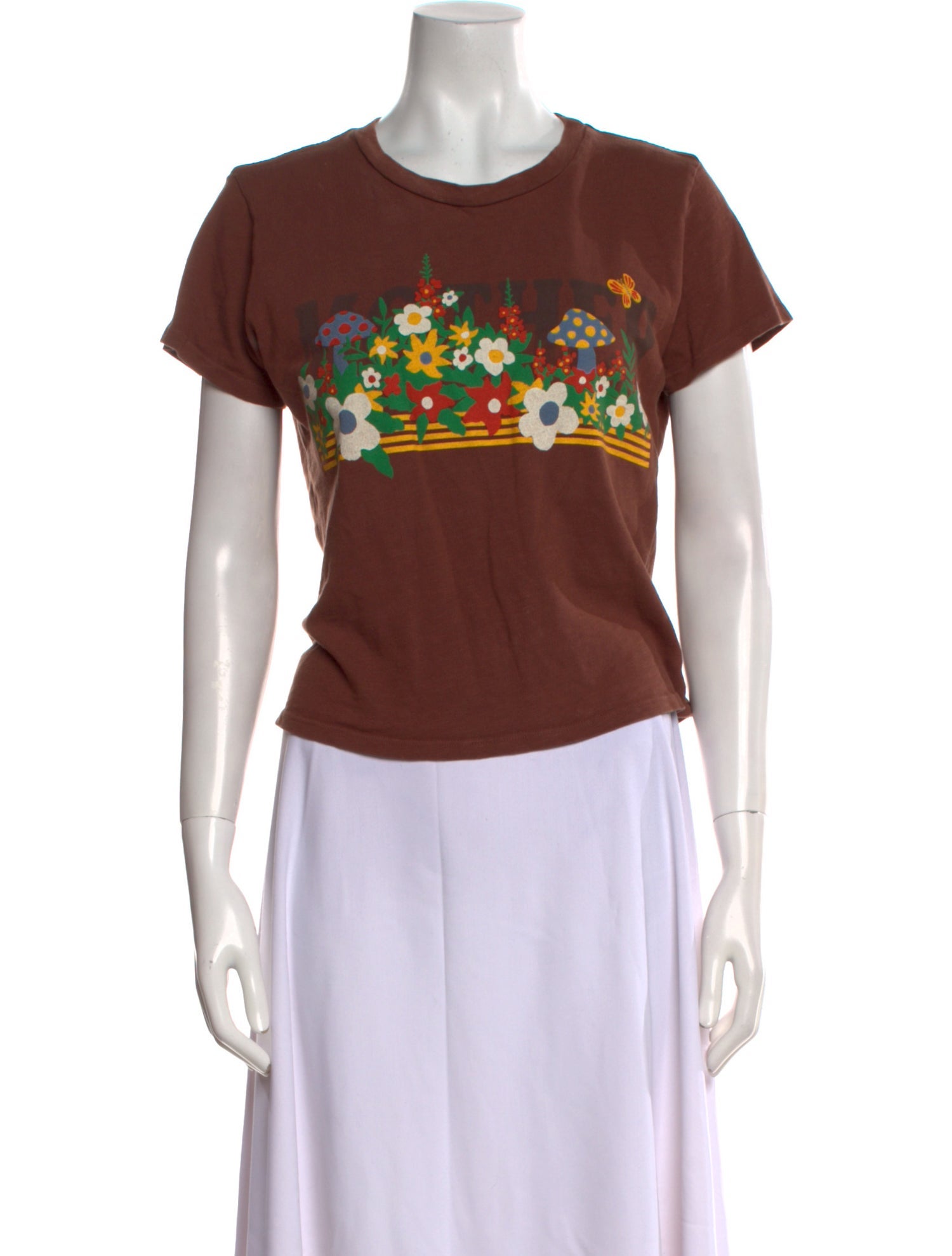 Mother Graphic Print Crew Neck T-Shirt