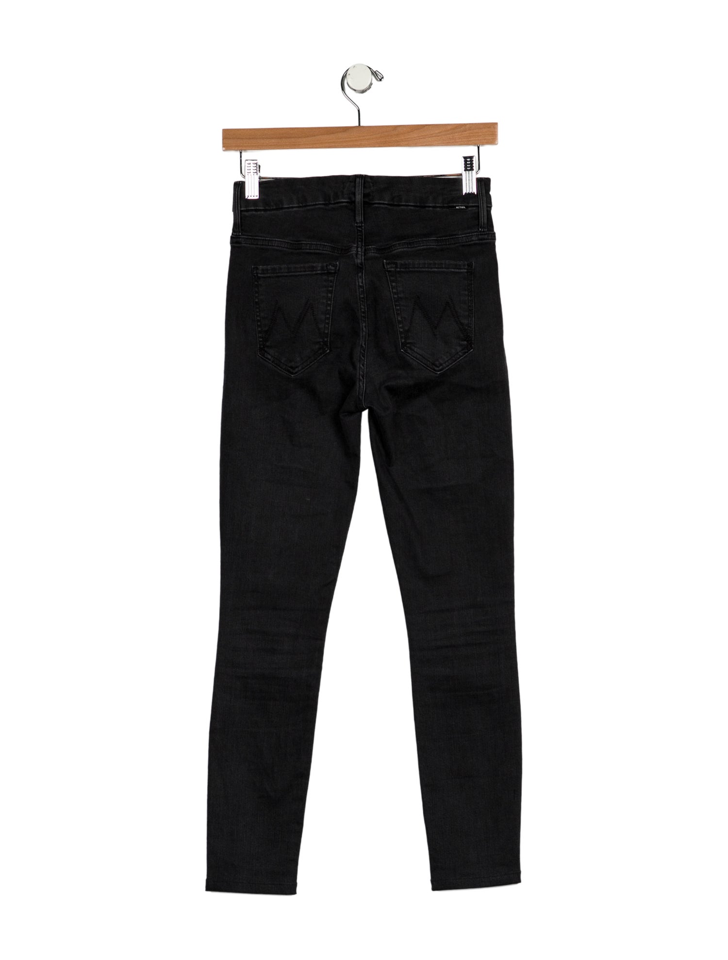 Mother Mid-Rise Skinny Leg Jeans
