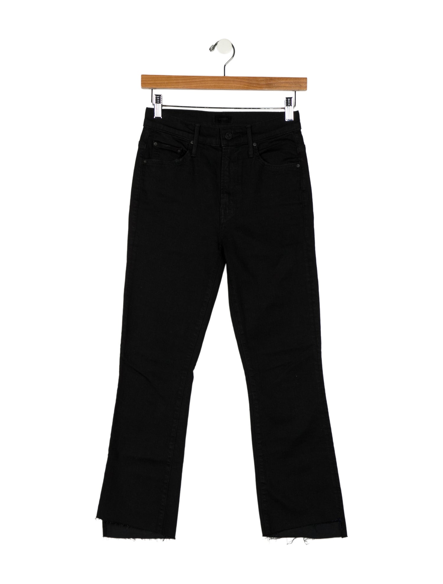 Mother Mid-Rise Straight Leg Jeans