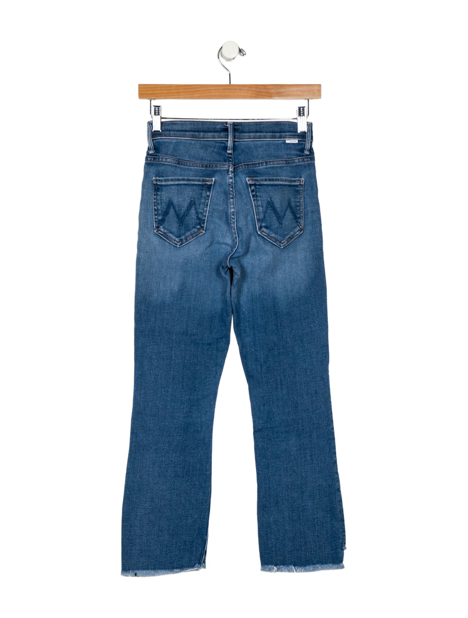Mother Mid-Rise Skinny Leg Jeans