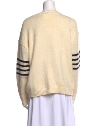 Mother Graphic Print Scoop Neck Sweater