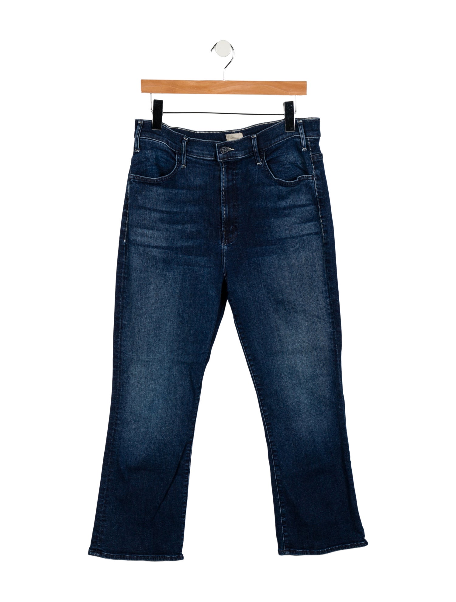 Mother High-Rise Wide Leg Jeans