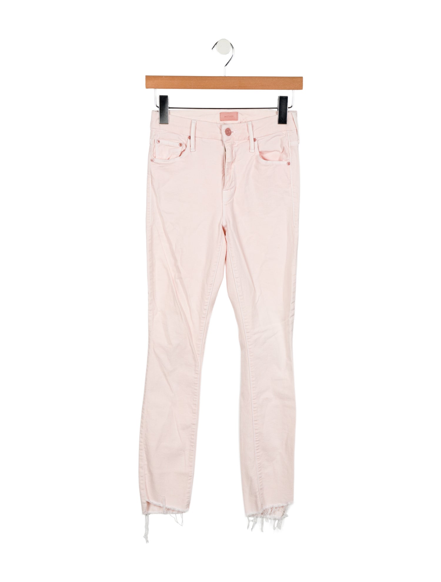 Mother Mid-Rise Skinny Leg Jeans