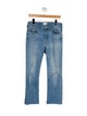 Mother Mid-Rise Straight Leg Jeans
