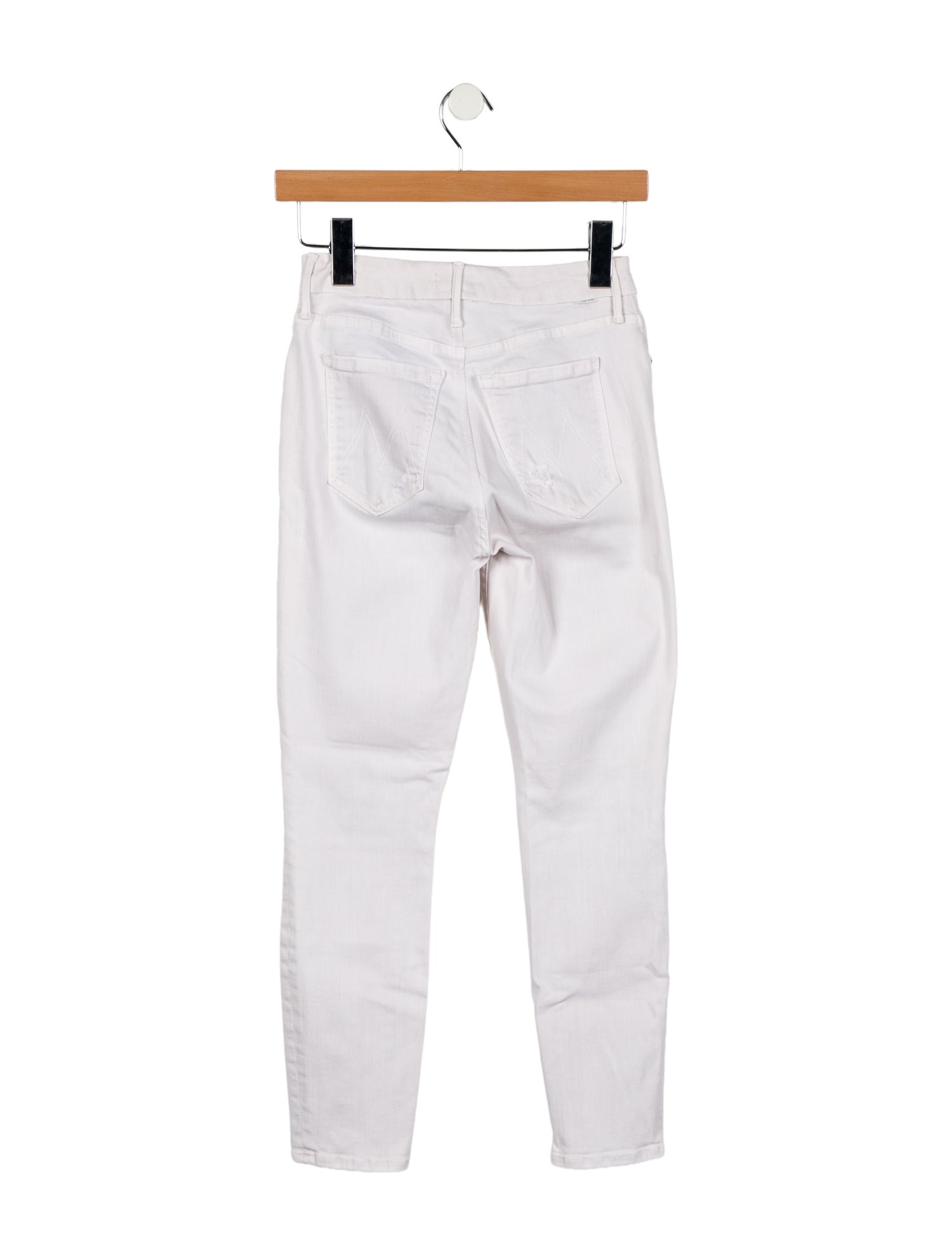 Mother Mid-Rise Skinny Leg Jeans
