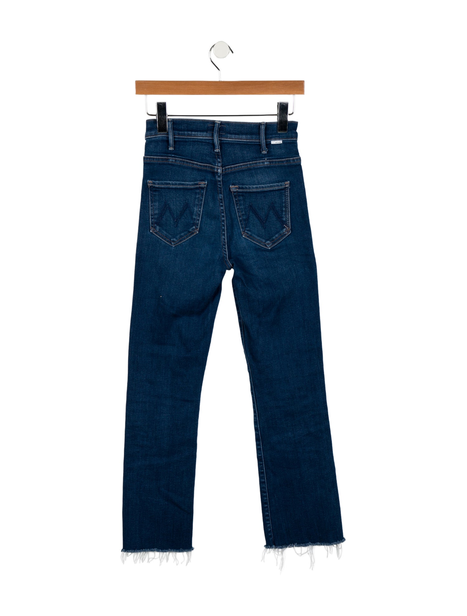Mother Mid-Rise Straight Leg Jeans