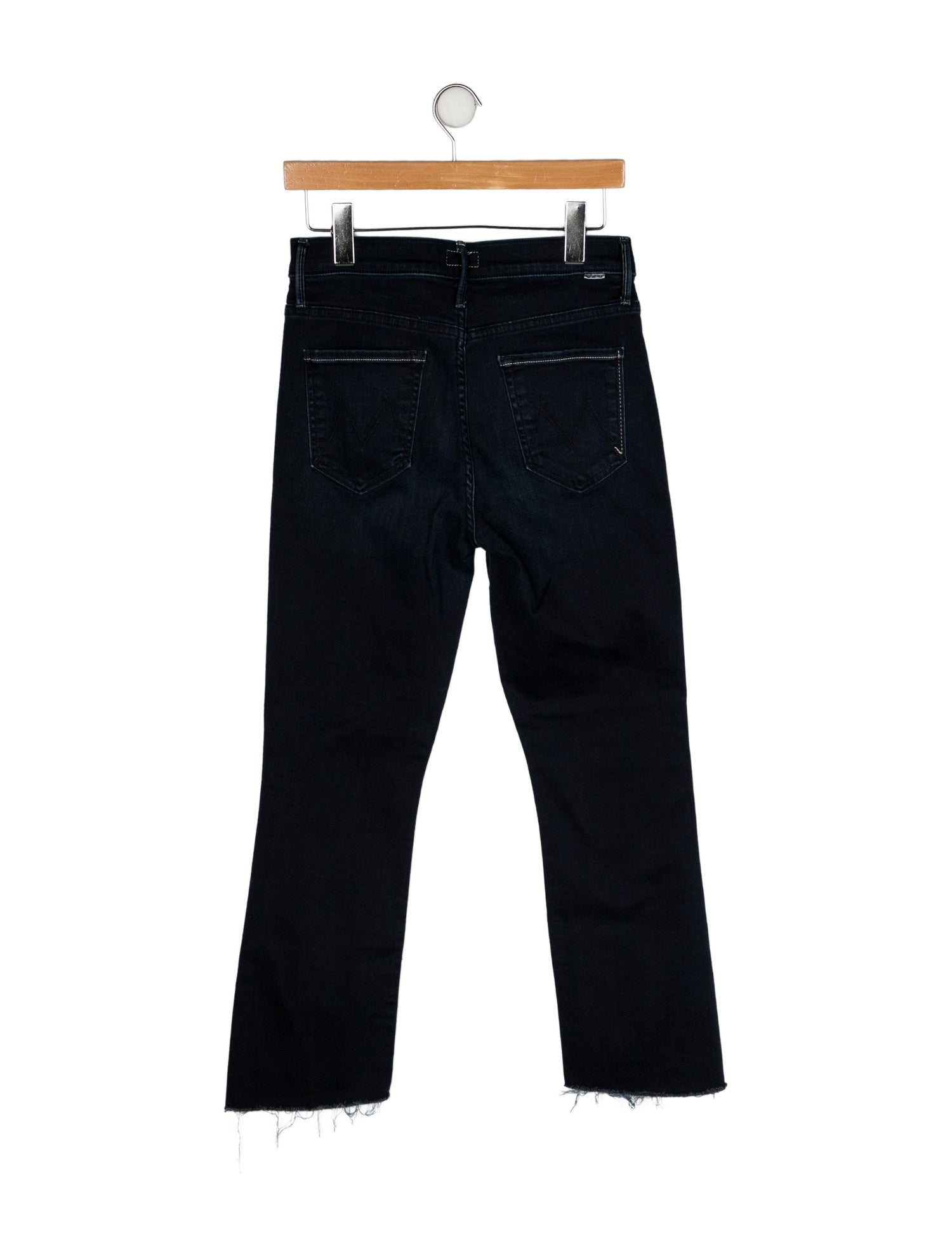 Mother Mid-Rise Straight Leg Jeans