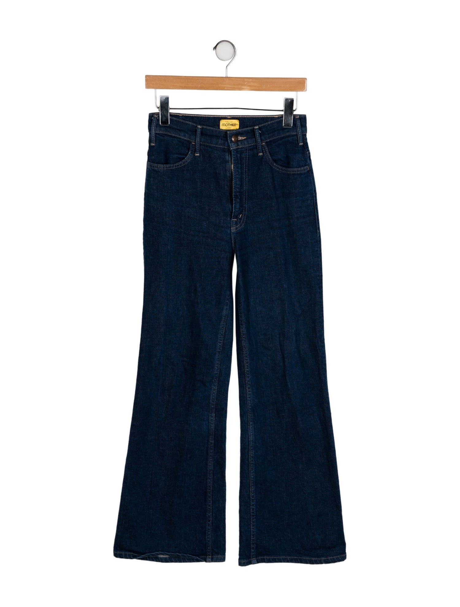 Mother High-Rise Wide Leg Jeans
