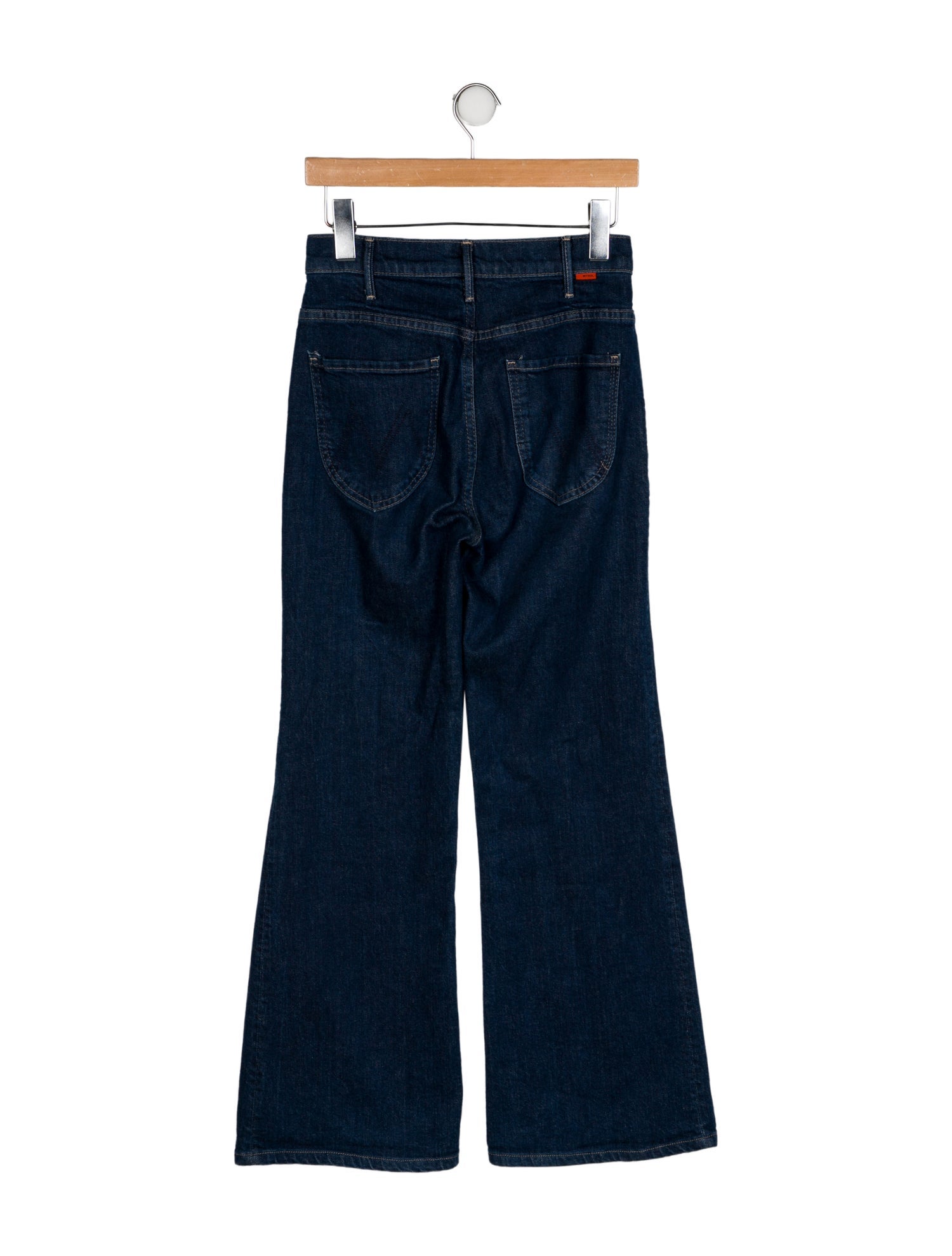 Mother High-Rise Wide Leg Jeans