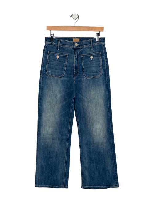Mother High-Rise Wide Leg Jeans