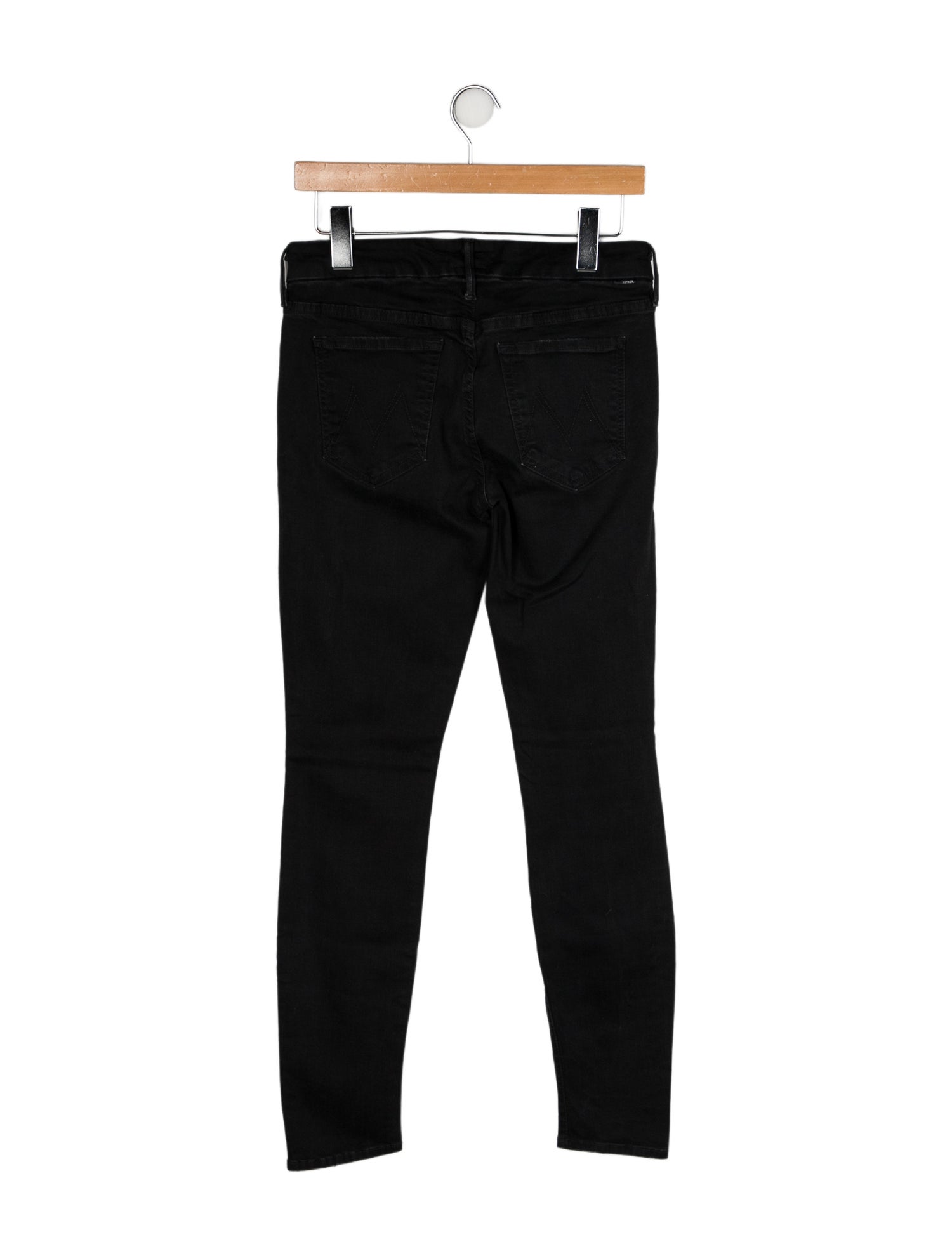 Mother Mid-Rise Skinny Leg Jeans