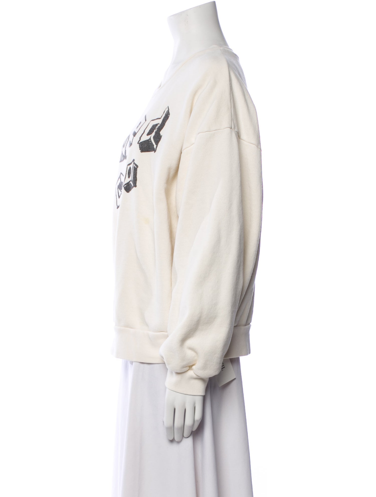 Mother Graphic Print Crew Neck Sweatshirt