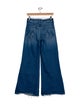 Mother Mid-Rise Wide Leg Jeans