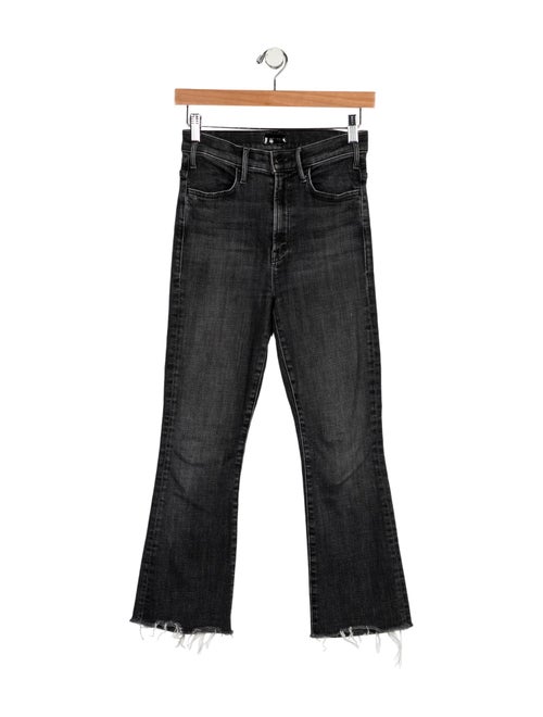 Mother Mid-Rise Straight Leg Jeans