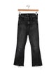 Mother Mid-Rise Straight Leg Jeans