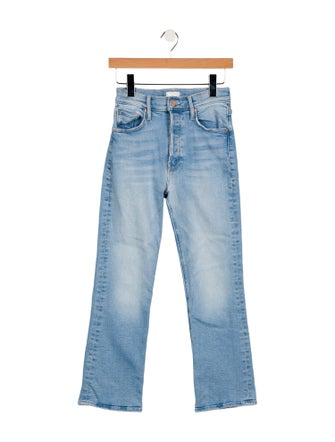 Mother High-Rise Straight Leg Jeans