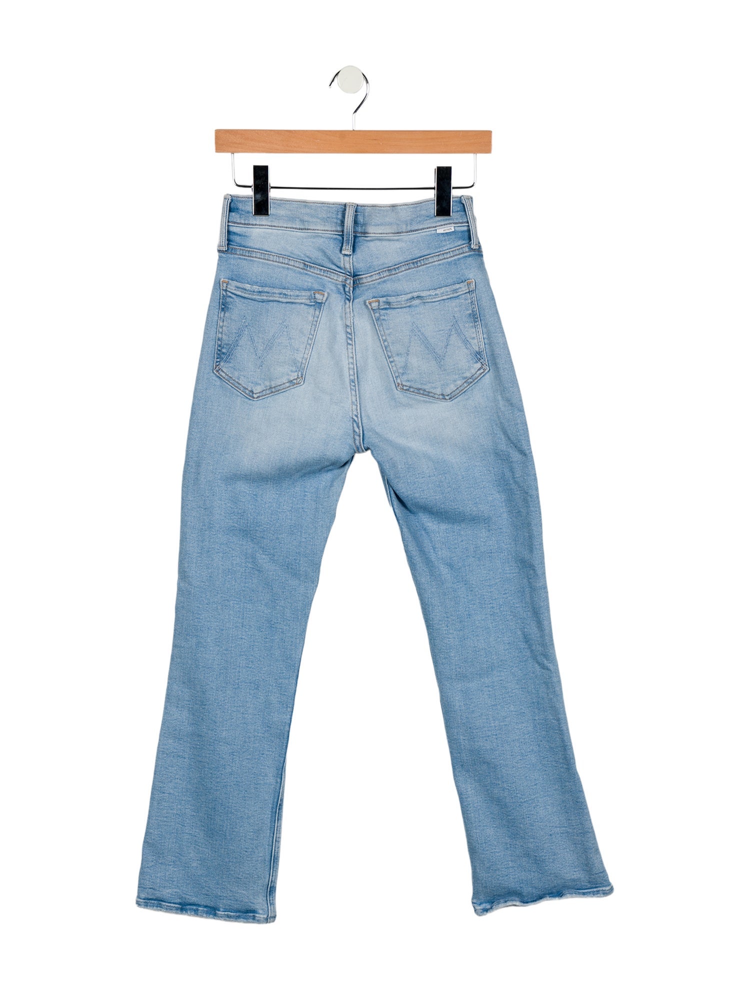 Mother High-Rise Straight Leg Jeans